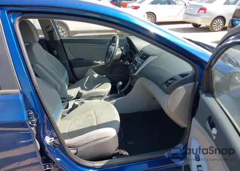 2016 Hyundai Accent Se из США, поврежденный, VIN KMHCT4AEXGU072957